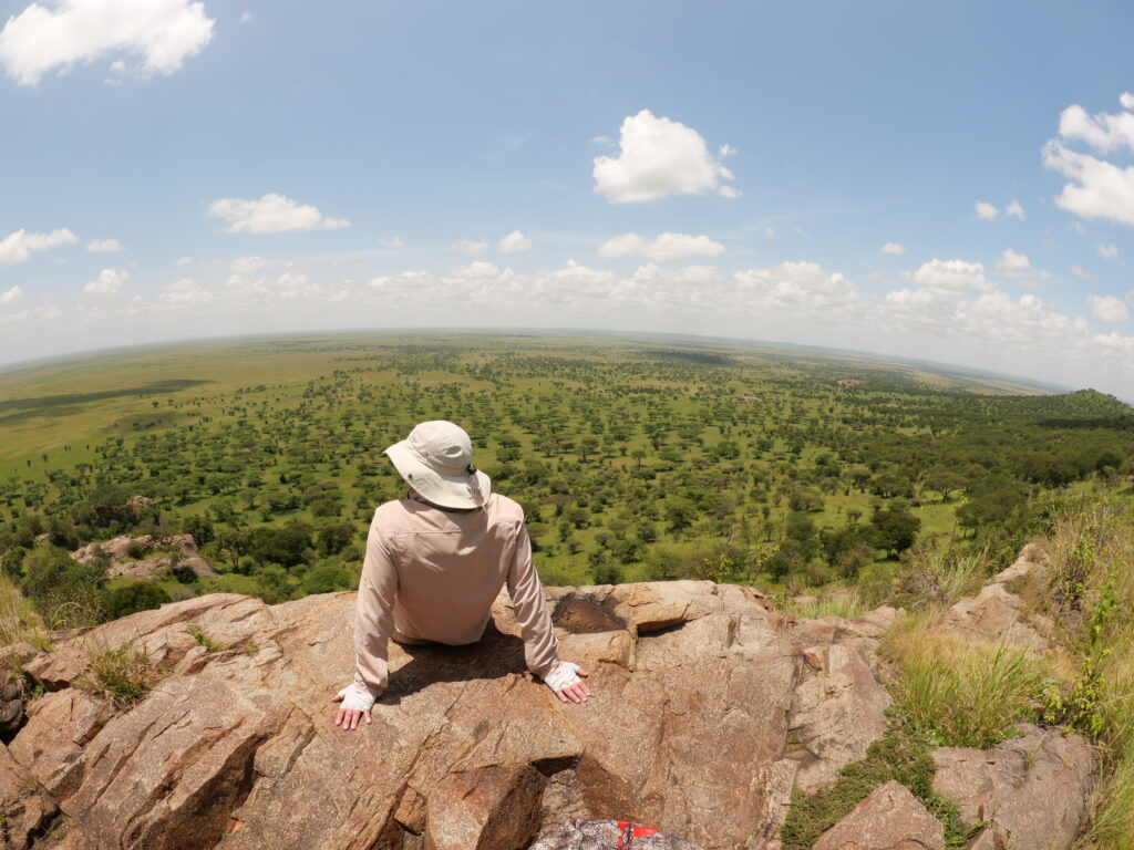 Wayo Walking Camp - vantage point